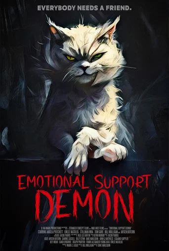 Movie poster for Emotional Support Demon (2025)