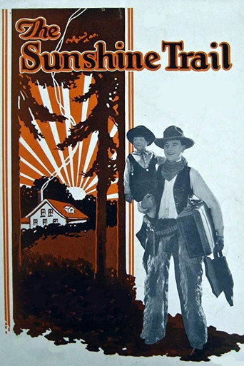 Movie poster for The Sunshine Trail (1923)