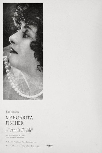 Movie poster for Ann's Finish (1918)