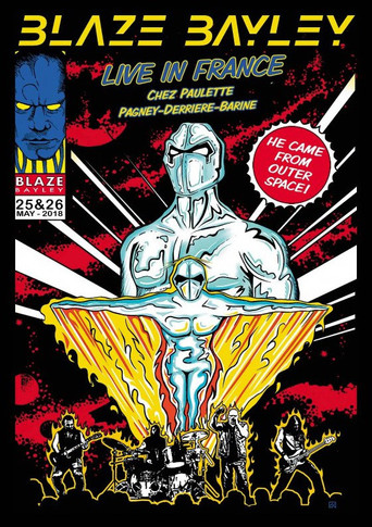 Movie poster for Blaze Bayley ‎– Live in France (2019)