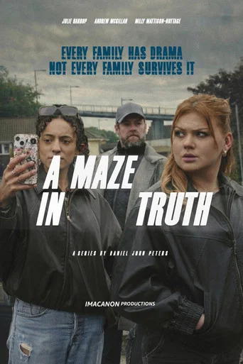 Series poster for A MAZE IN TRUTH (2026)