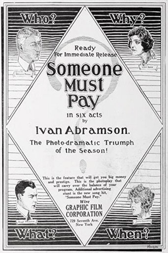 Movie poster for Someone Must Pay (1919)