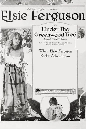 Movie poster for Under the Greenwood Tree (1918)