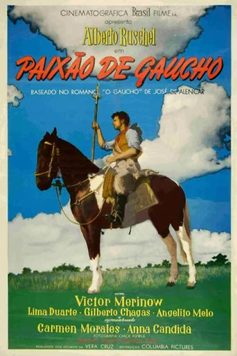 Movie poster for Paixão de Gaúcho (1957)