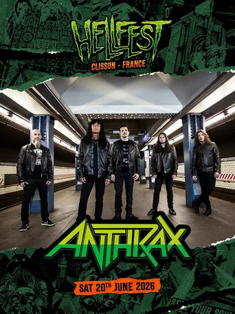 Movie poster for Anthrax - Hellfest 2026 (2026)