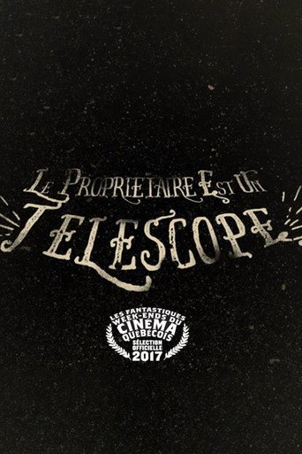 Le propriétaire est un télescope poster
