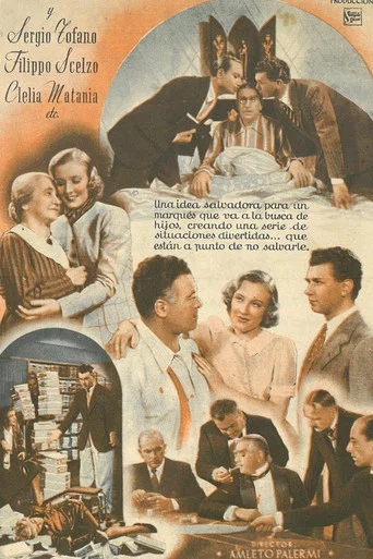 Movie poster for I figli del marchese Lucera (1939)