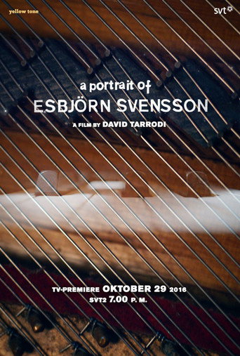 Movie poster for A Portrait of Esbjörn Svensson (2016)