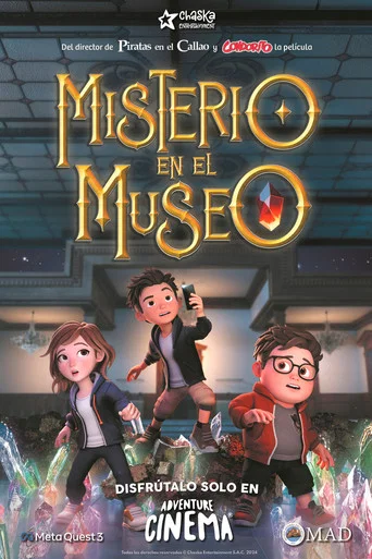Movie poster for Misterio en el museo (2024)