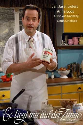 Es liegt mir auf der Zunge poster