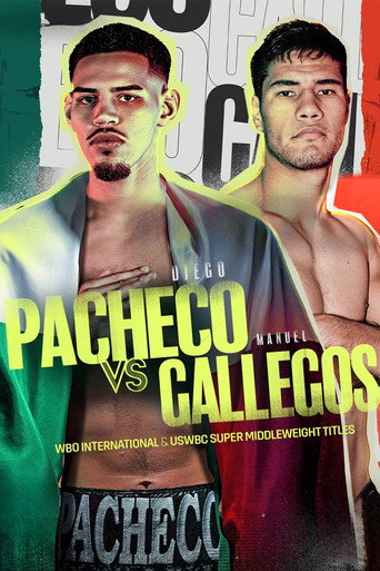 Movie poster for Diego Pacheco vs. Manuel Gallegos (2023)