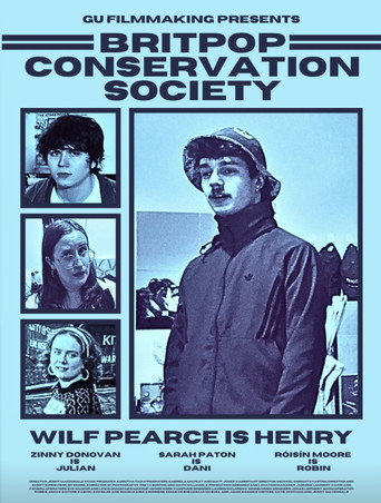 Movie poster for Britpop Conservation Society (2025)