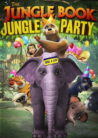 Movie poster for The Jungle Book Jungle Party (2014)