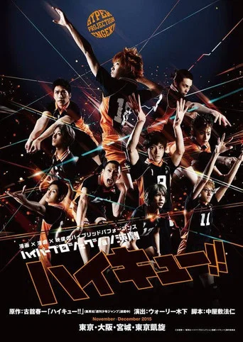 Movie poster for Hyper Projection Play "Haikyuu!!" A View From The Top (2016)