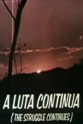 Movie poster for The Struggle Continues (1971)