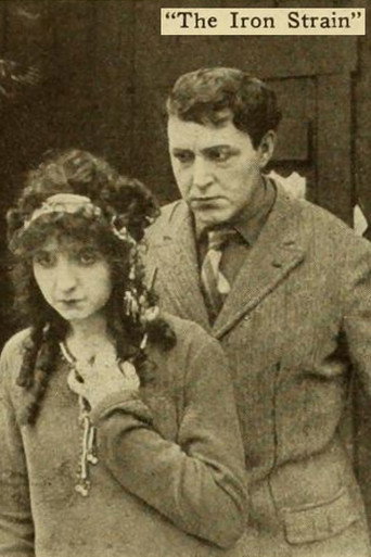 Movie poster for The Iron Strain (1915)