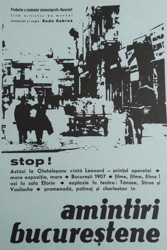 Movie poster for Bucharest Memories (1970)