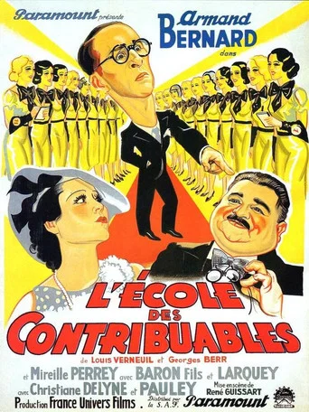 Movie poster for L'École des contribuables (1934)