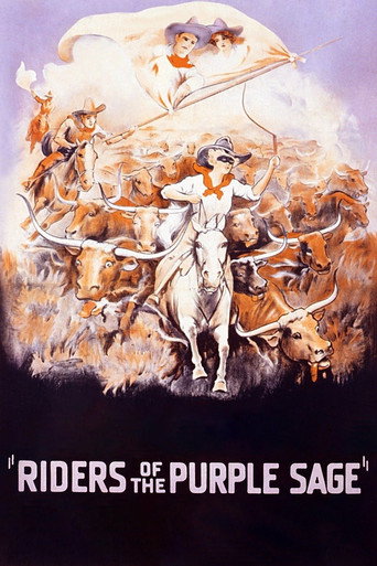 Movie poster for Riders of the Purple Sage (1925)