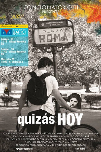 Movie poster for Quizás hoy (2016)