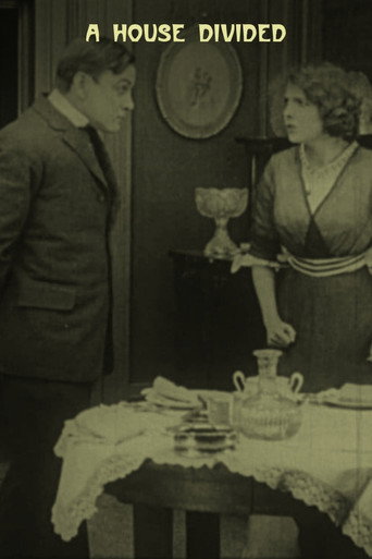 Movie poster for A House Divided (1913)