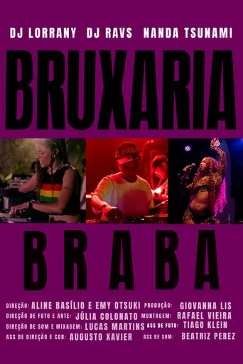 Movie poster for Bruxaria Braba
