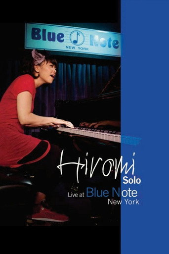 Movie poster for Hiromi - Solo: Live At Blue Note New York (2010)