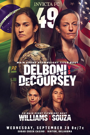 Movie poster for Invicta FC 49: Delboni vs. DeCoursey (2022)
