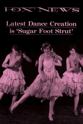 Movie poster for Latest Dance Creation is ‘Sugar Foot Strut’ (ca. 1928) (1928)