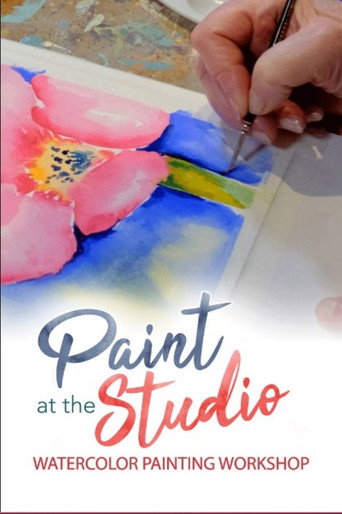 Movie poster for Paint at the Studio: Watercolor Painting Workshop (2022)