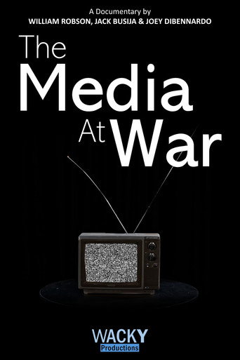 Movie poster for The Media at War (2025)