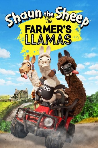 Movie poster for Shaun the Sheep: The Farmer's Llamas (2015)