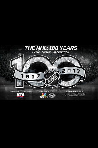 Movie poster for The NHL: 100 Years (2017)