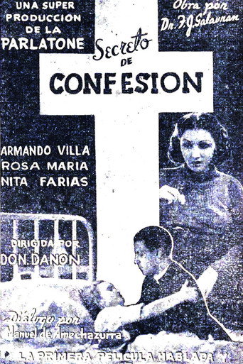Movie poster for Secreto de Confesion (1938)