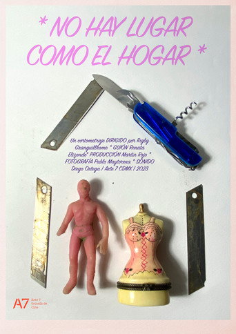 Movie poster for No hay lugar como el hogar (2023)