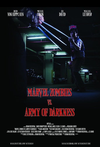 Movie poster for Ash vs. Marvel Zombies (2013)