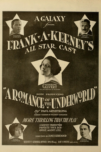 Movie poster for A Romance of the Underworld (1918)