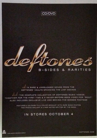Movie poster for Deftones - B-Sides & Rarities DVD (2005)