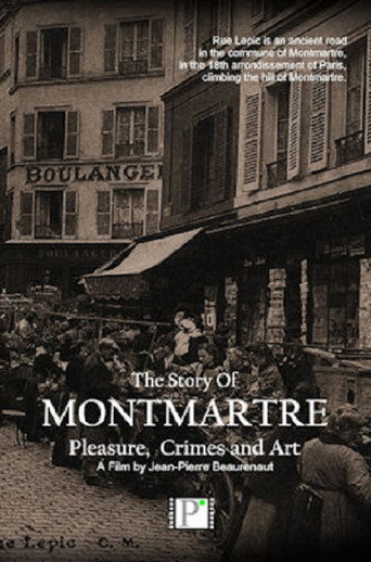 Movie poster for Montmartre…Pleasure, Crimes and Art