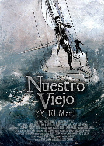 Movie poster for Nuestro viejo (y el mar)