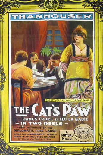 Movie poster for The Cat's Paw (1914)