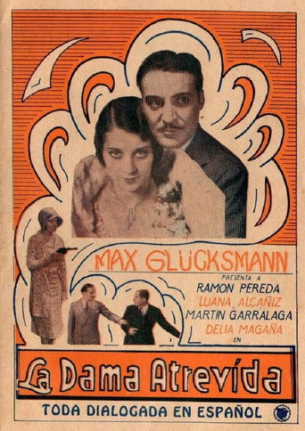 Movie poster for La dama atrevida (1931)