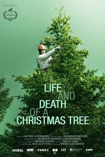 Movie poster for Life and Death of a Christmas Tree (2024)