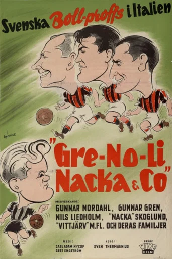 Movie poster for Gre-No-Li, Nacka & Co. (1951)