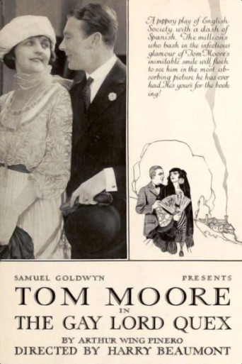 The Gay Lord Quex poster