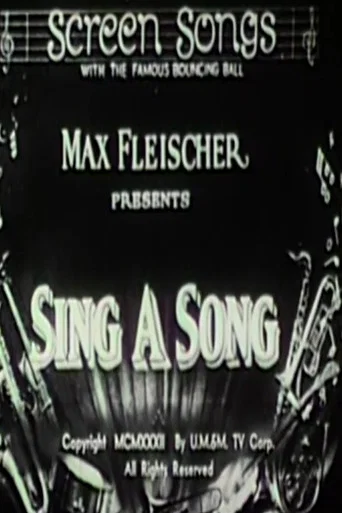 Movie poster for Sing a Song (1932)