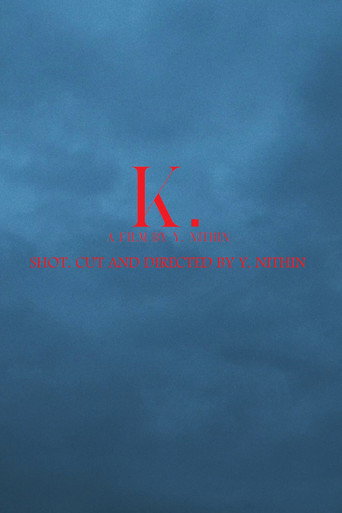 Movie poster for K .