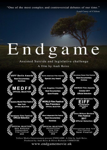 Movie poster for Endgame: Assisted Suicide and Legislation (2018)
