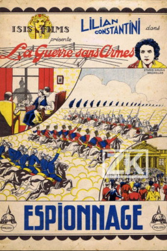 Movie poster for Espionnage ou la guerre sans armes (1928)