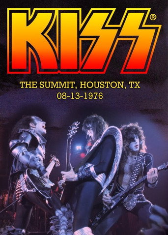 Movie poster for Kiss: Live at the Houston Summit (1976)